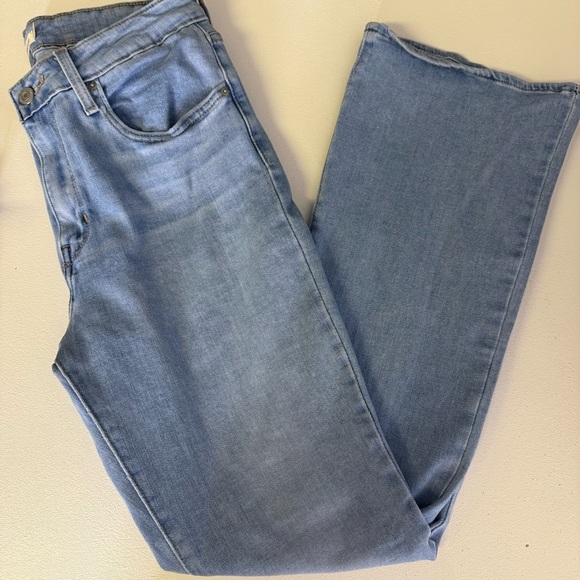 Levi’s 725 High Rise Bootcut Denim Jeans Size 29 - Picture 5 of 6